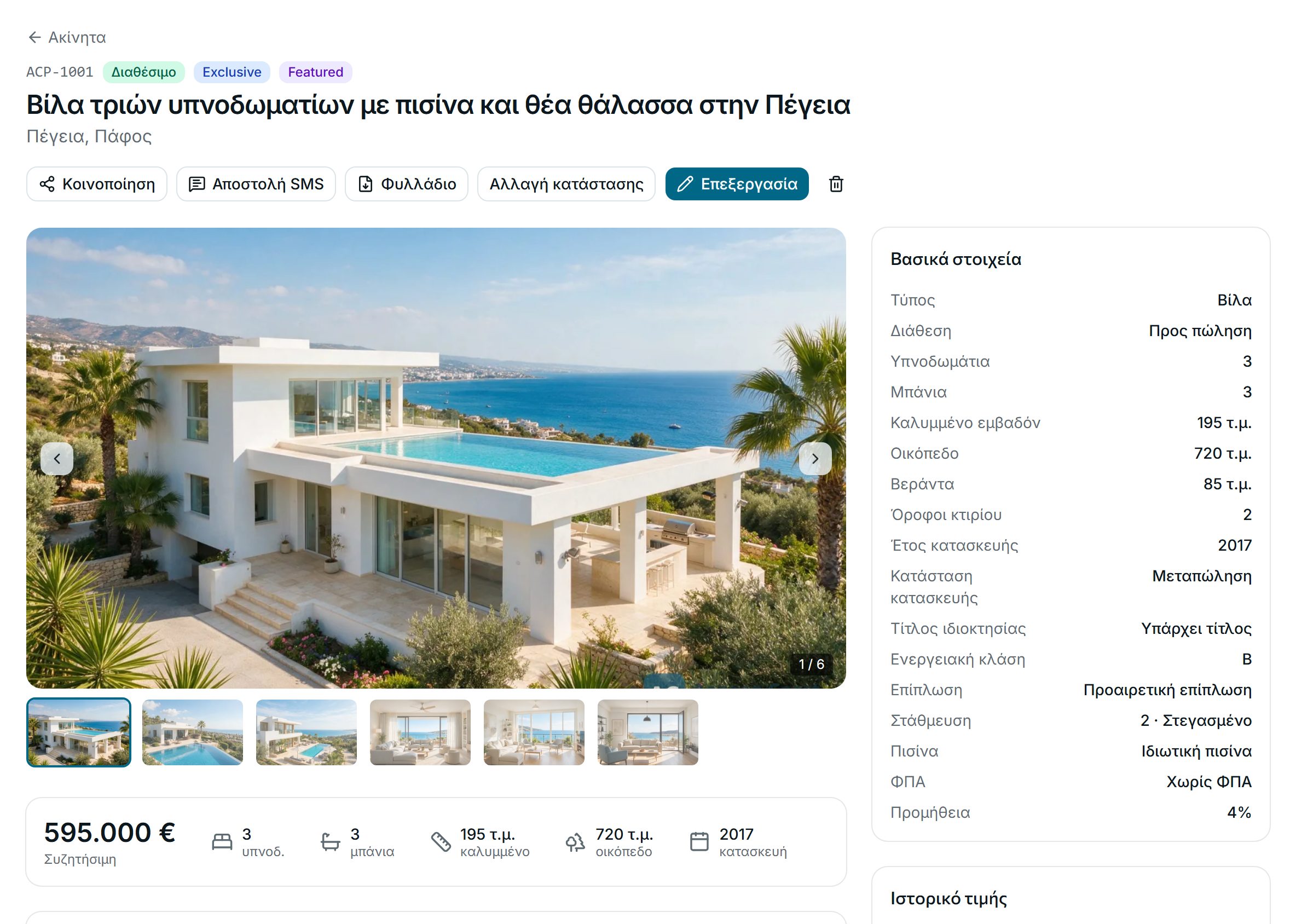 Ολα για ένα ακίνητο